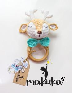 makuka - hackovana hrkalka srncek
